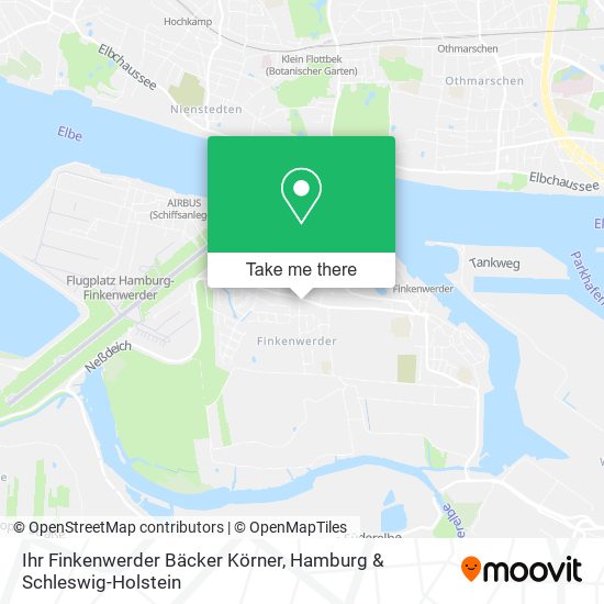 Ihr Finkenwerder Bäcker Körner map
