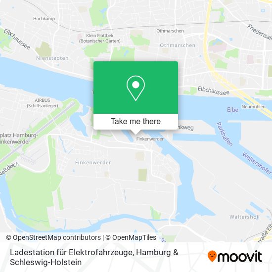 Ladestation für Elektrofahrzeuge map