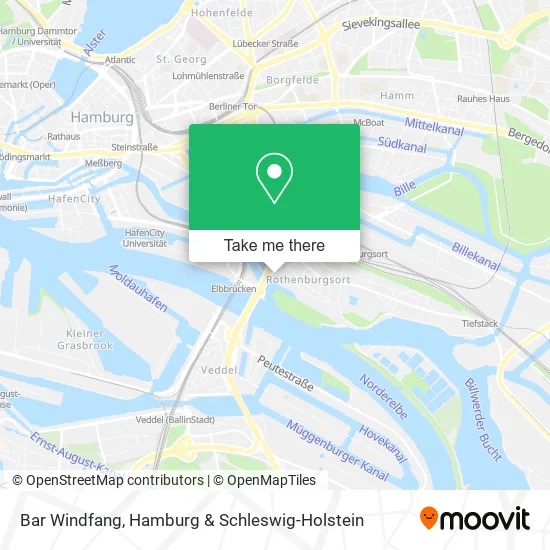 Карта Bar Windfang