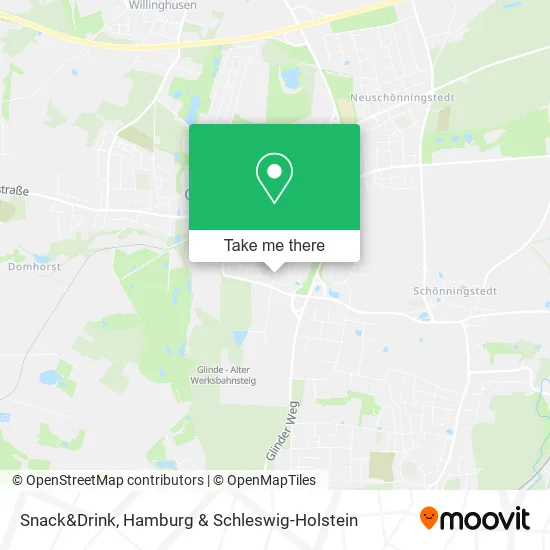 Карта Snack&Drink