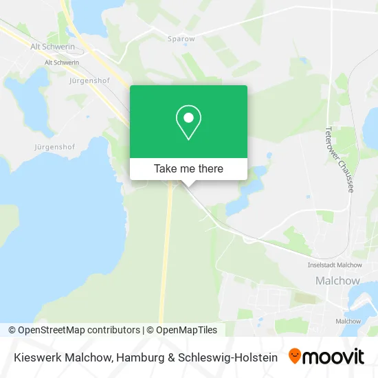 Карта Kieswerk Malchow