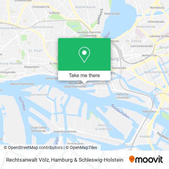 Rechtsanwalt Völz map