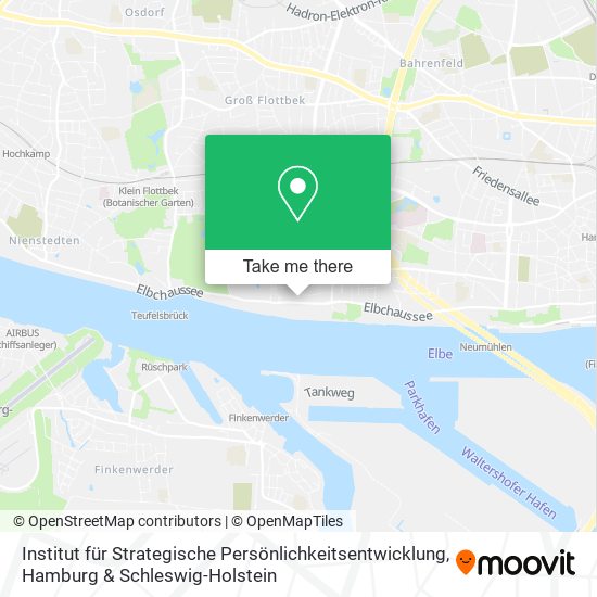 Institut für Strategische Persönlichkeitsentwicklung map
