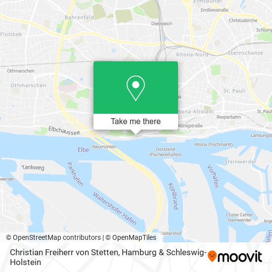 Christian Freiherr von Stetten map