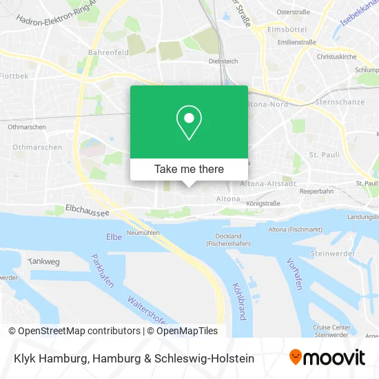 Карта Klyk Hamburg