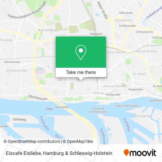 Карта Eiscafe Eisliebe