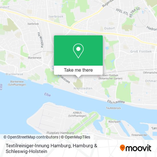 Textilreiniger-Innung Hamburg map