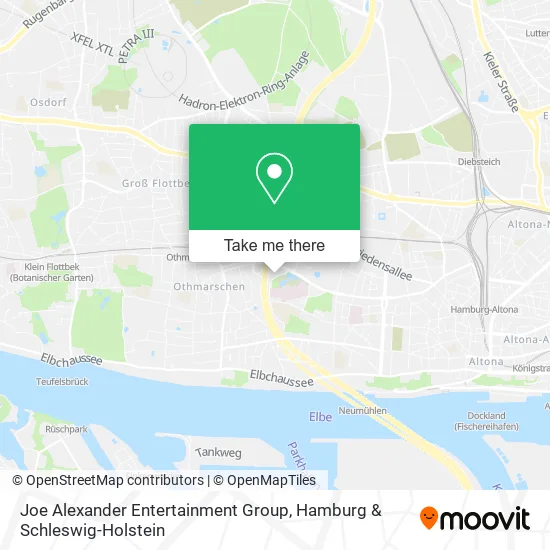 Карта Joe Alexander Entertainment Group