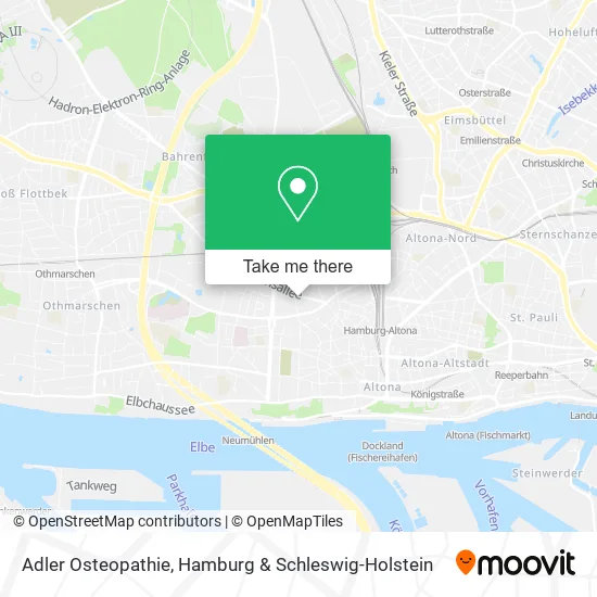 Карта Adler Osteopathie