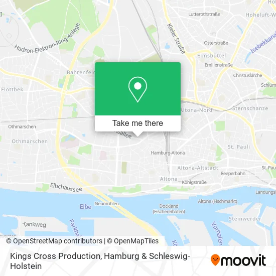 Карта Kings Cross Production