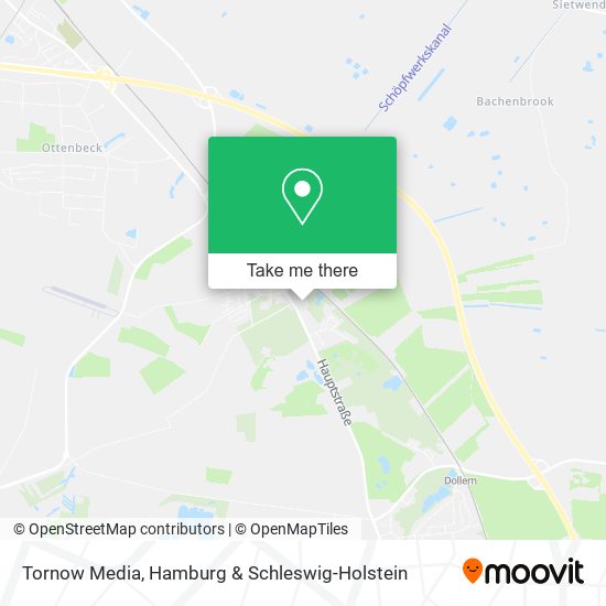 Tornow Media map