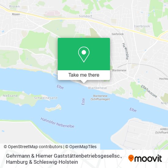 Gehrmann & Hiemer Gaststättenbetriebsgesellsc. map