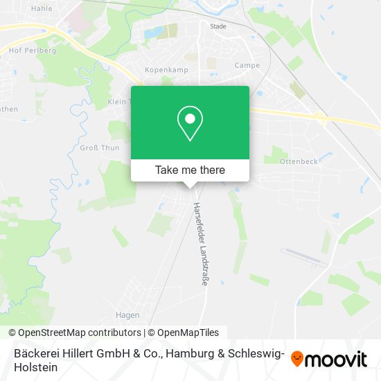 Bäckerei Hillert GmbH & Co. map