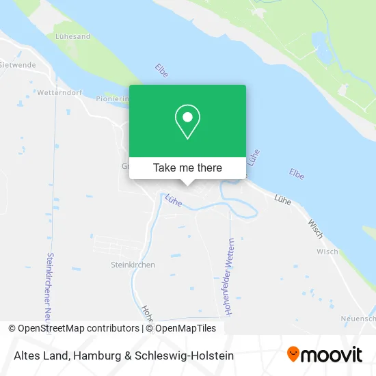 Карта Altes Land