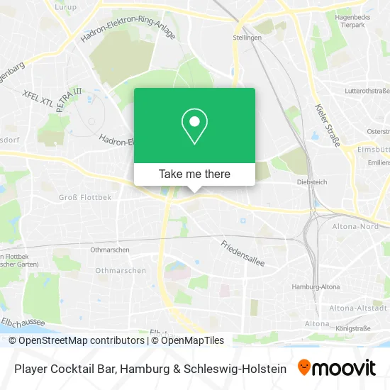 Карта Player Cocktail Bar