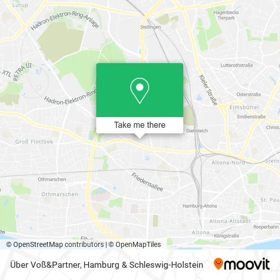 Карта Über Voß&Partner