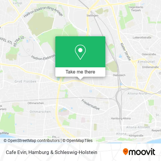 Карта Cafe Evin