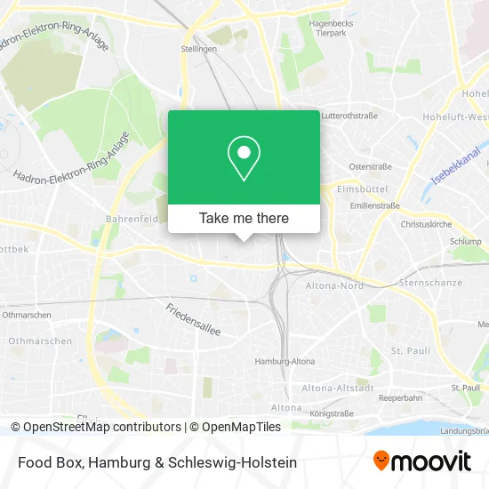 Карта Food Box