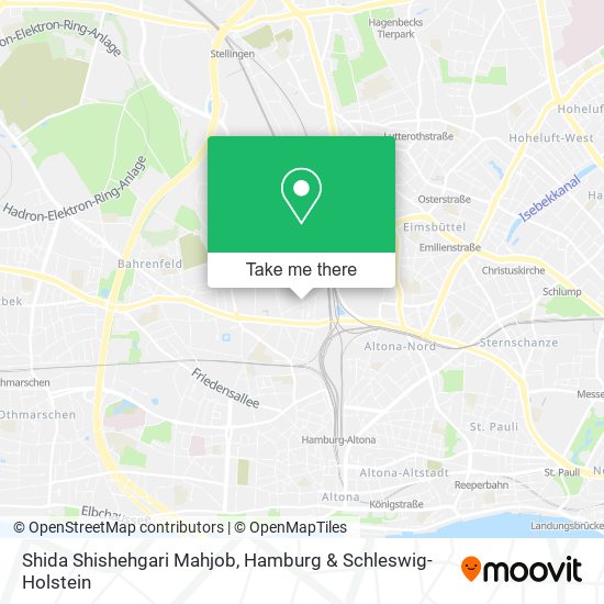 Shida Shishehgari Mahjob map