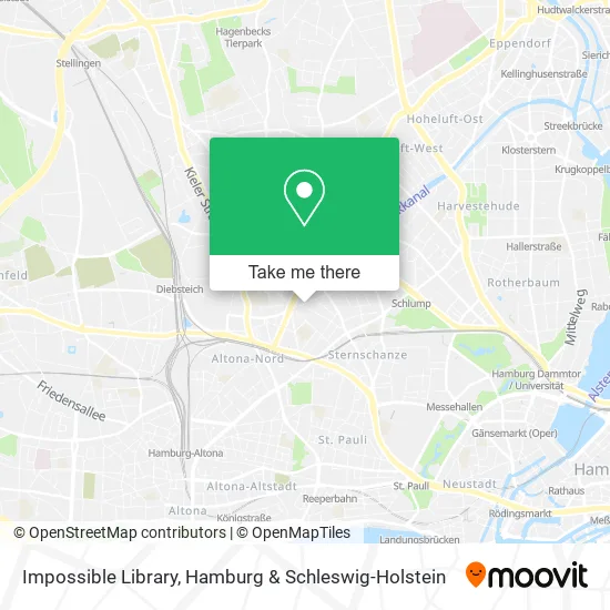 Карта Impossible Library