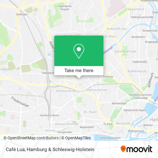 Карта Café Lua