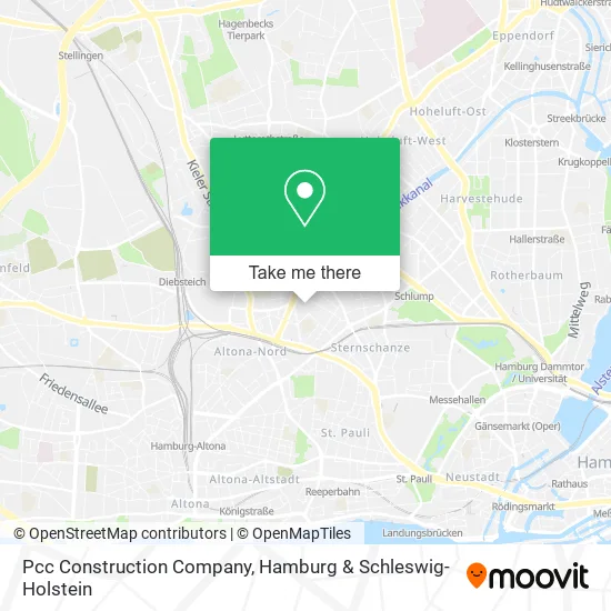 Pcc Construction Company map