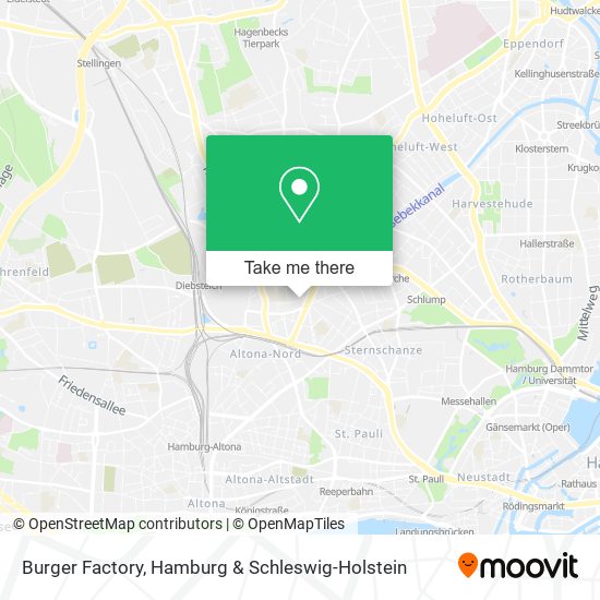 Burger Factory map