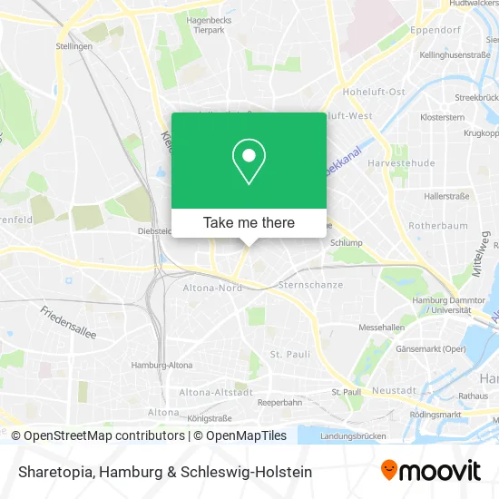 Карта Sharetopia