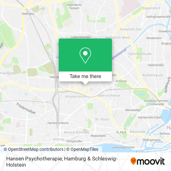 Карта Hansen Psychotherapie