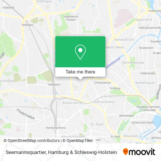 Карта Seemannsquartier