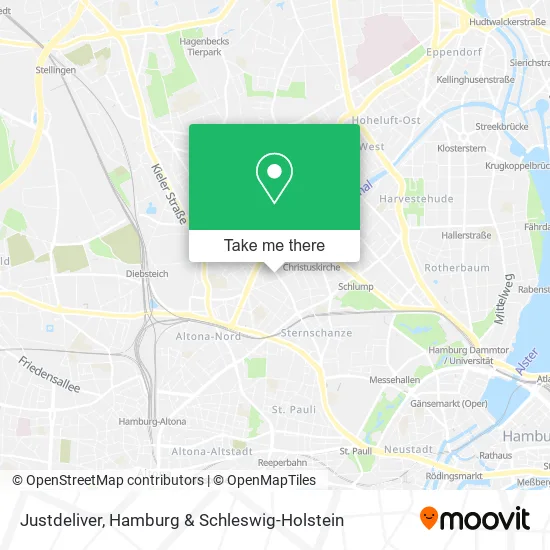 Карта Justdeliver