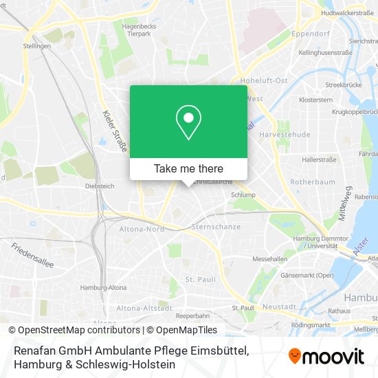 Renafan GmbH Ambulante Pflege Eimsbüttel map