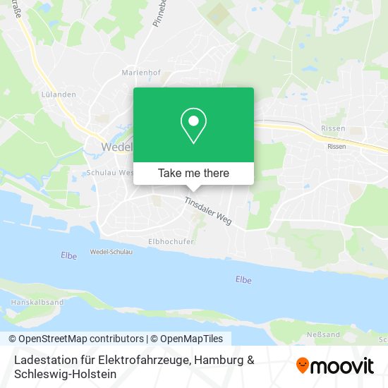 Ladestation für Elektrofahrzeuge map