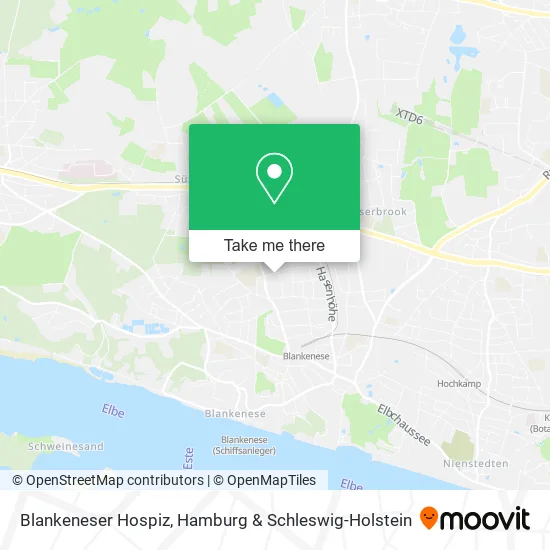 Карта Blankeneser Hospiz