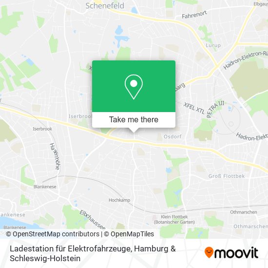 Ladestation für Elektrofahrzeuge map
