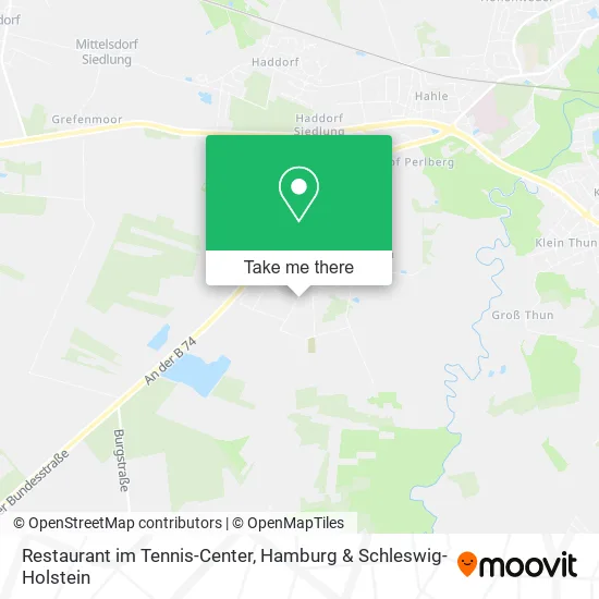 Карта Restaurant im Tennis-Center