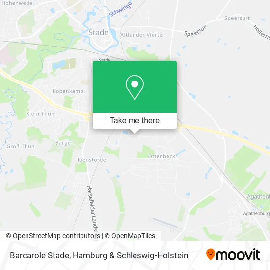 Карта Barcarole Stade