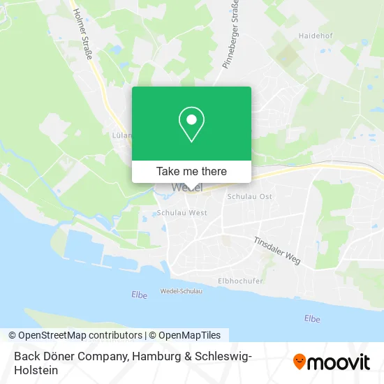 Карта Back Döner Company