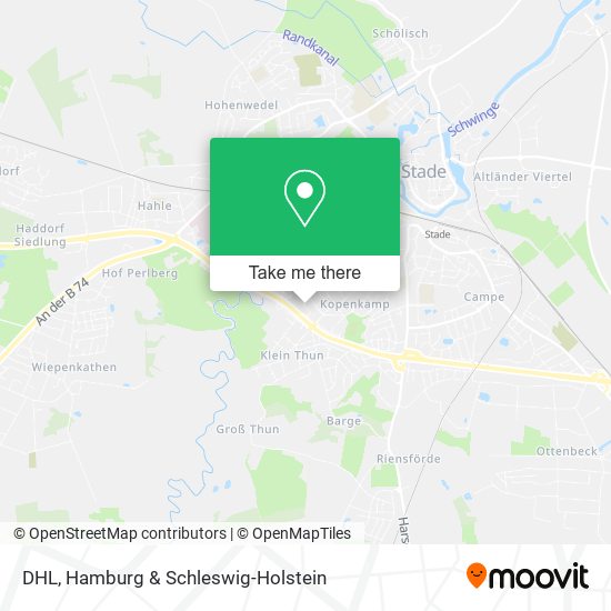 DHL map