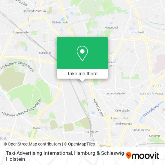 Taxi-Advertising International map