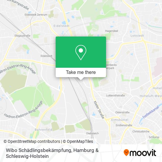 Карта Wibo Schädlingsbekämpfung