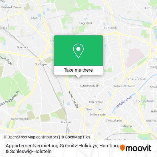 Appartementvermietung Grömitz-Holidays map