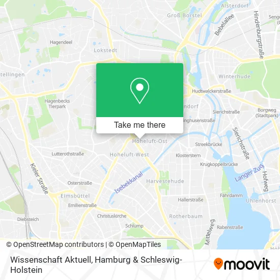 Карта Wissenschaft Aktuell