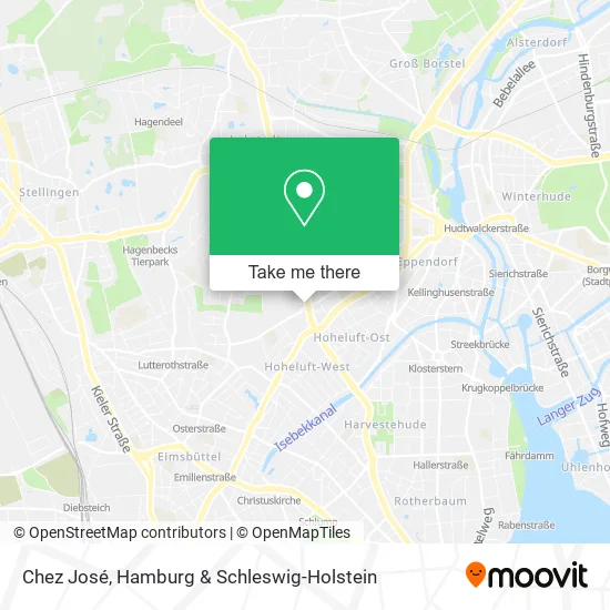 Карта Chez José