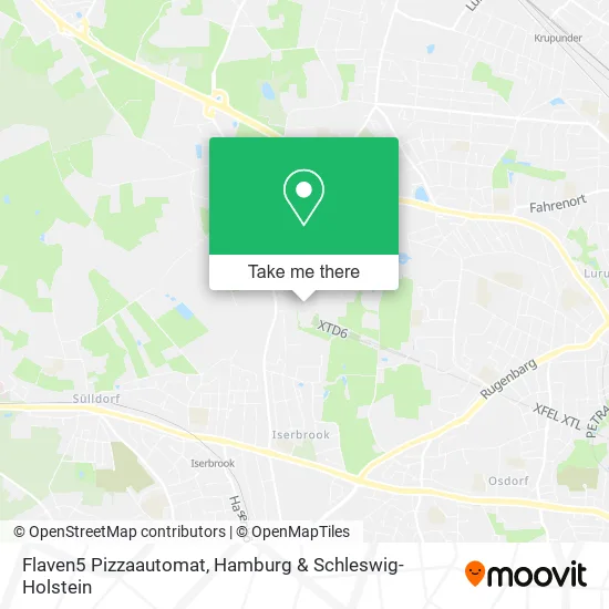 Карта Flaven5 Pizzaautomat