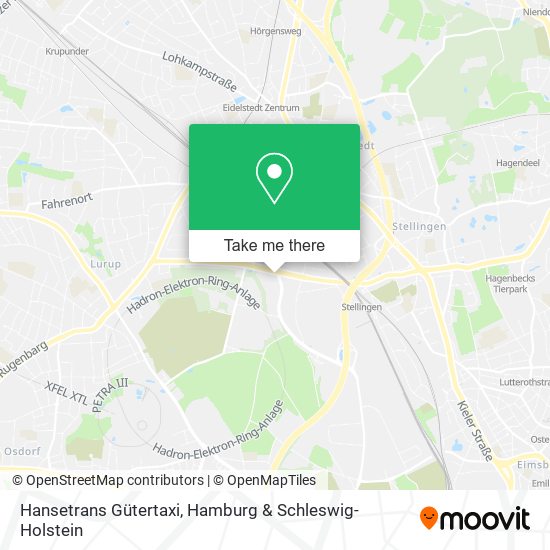 Hansetrans Gütertaxi map