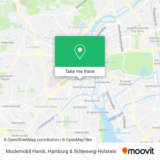 Карта Modemobil Hamb