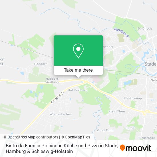 Bistro la Familia Polnische Küche und Pizza in Stade map