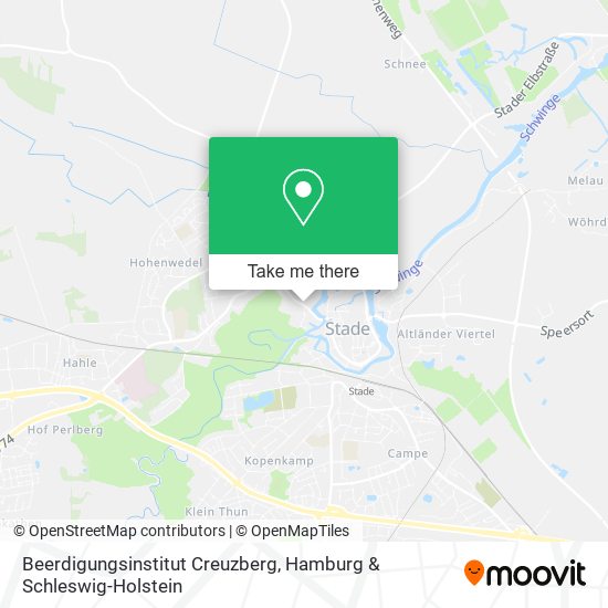 Beerdigungsinstitut Creuzberg map