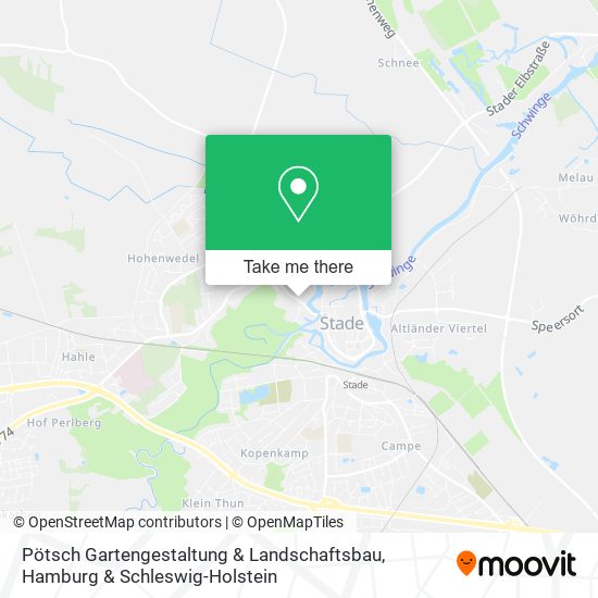 Pötsch Gartengestaltung & Landschaftsbau map
